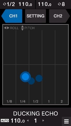 高フレームレートの4.3インチタッチディスプレイ(TOUCH FX画面)