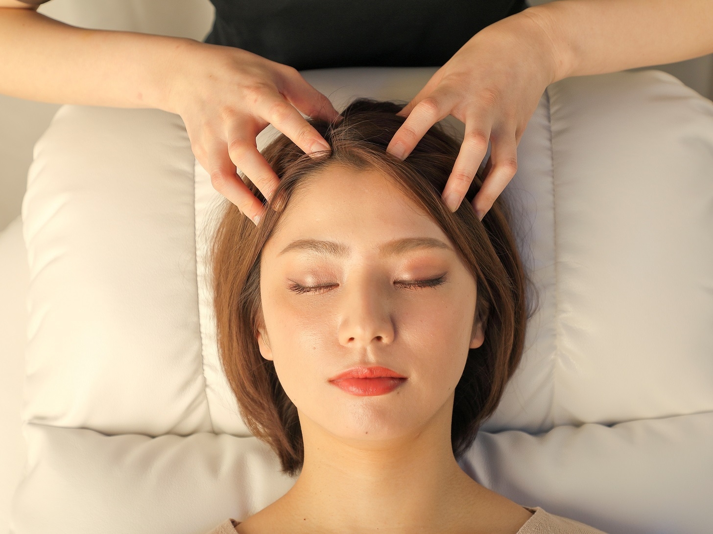 脳の凝コリを癒すヘッドスパ