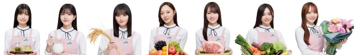 乃木坂46と「推し食材」イメージ