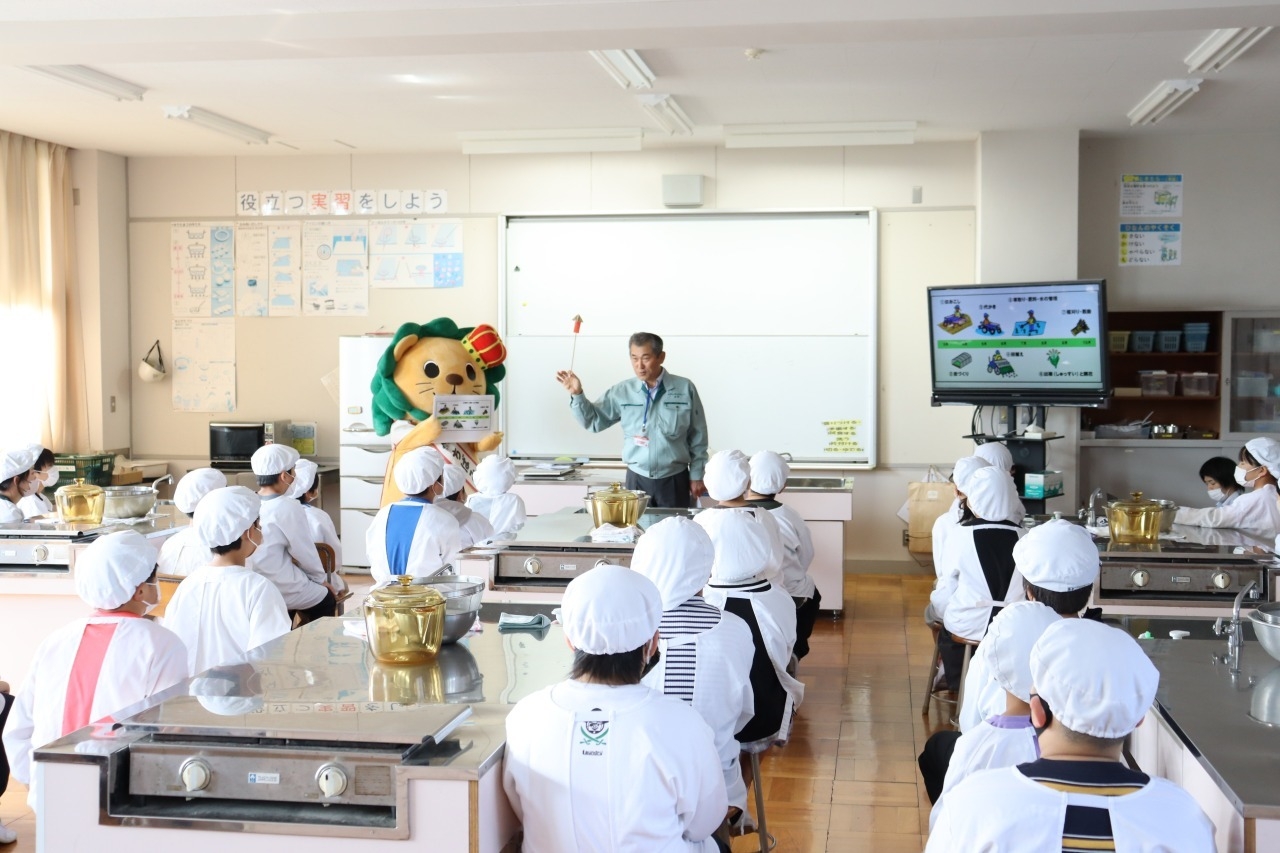 出前授業の様子