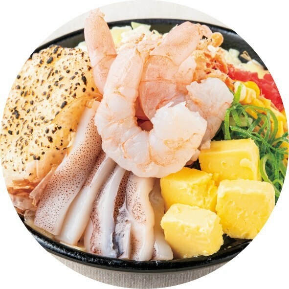 おこげもんじゃ 海鮮バター