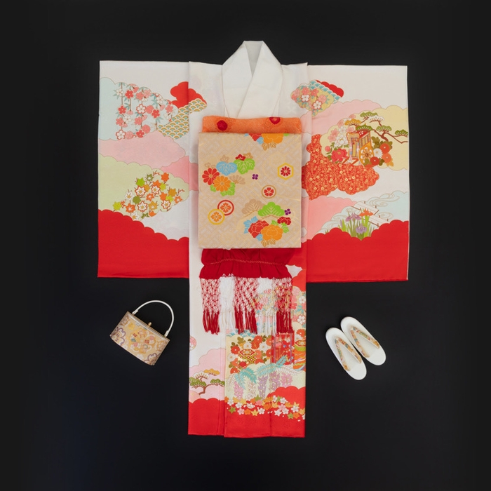 女児七つ参りコーディネート