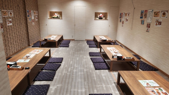 40名収容可能の宴会場!