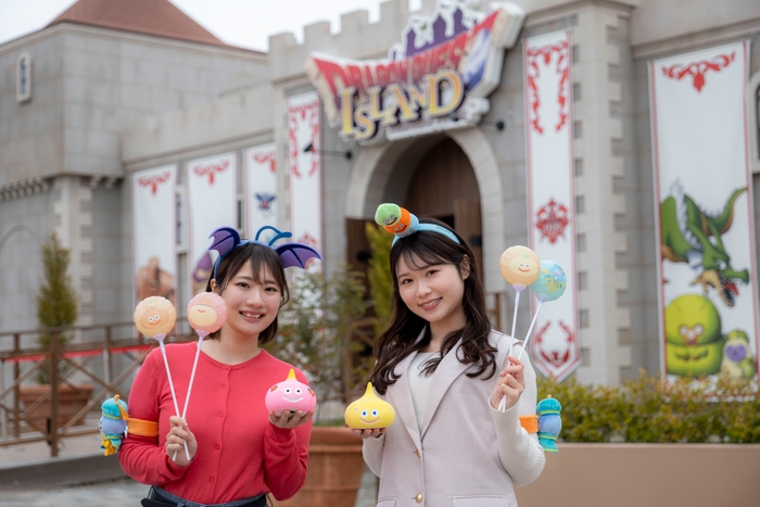 ▲バルーンを掲げて、冒険に出かけよう！