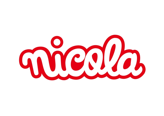 「ニコラ」 ロゴ　　　　