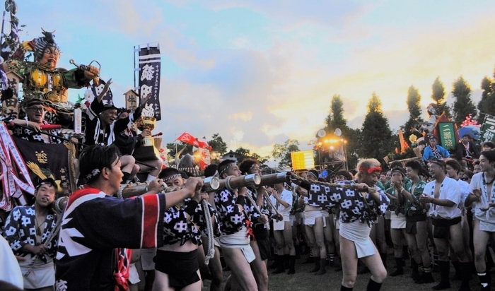 令和5年(2023年)の「飯塚山笠」の様子