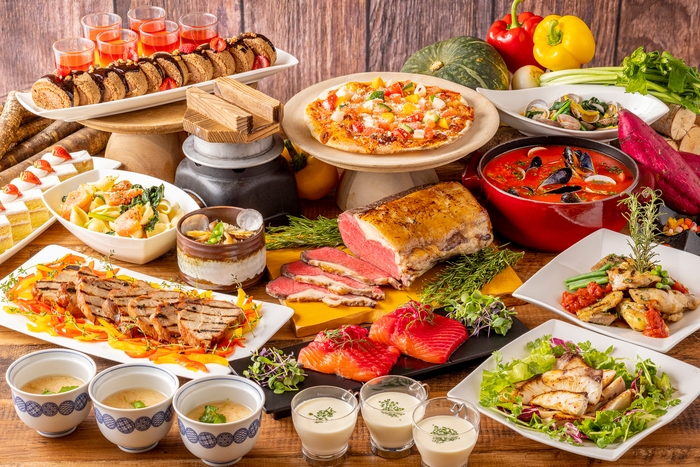 「冬のあったかランチビュッフェ」