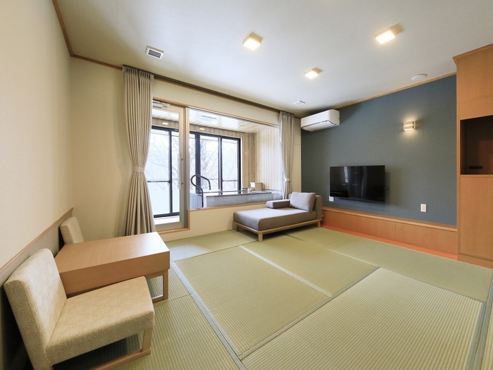 新客室・半露天風呂付き和室