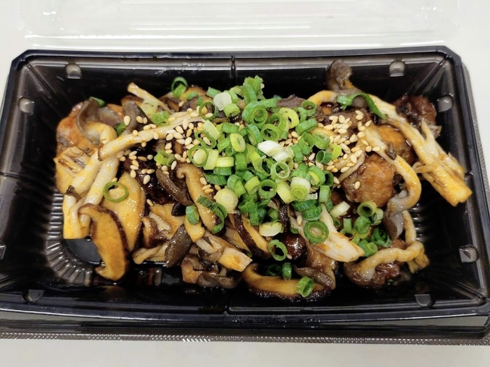 かつお唐揚甘辛きのこだれ