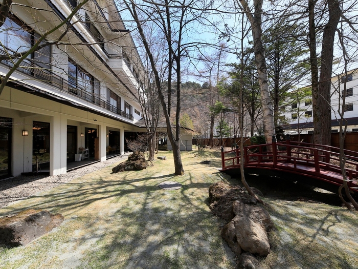 中庭ドッグラン