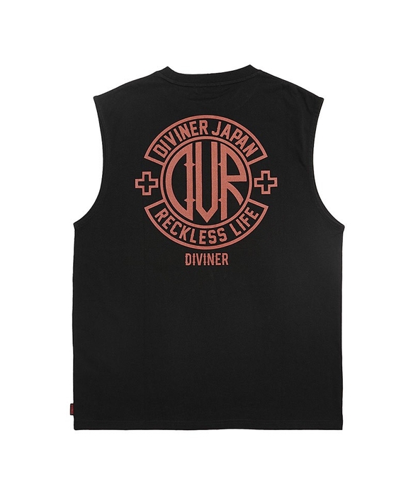 Clique Logo Nosleeve(ブラック/レッド)