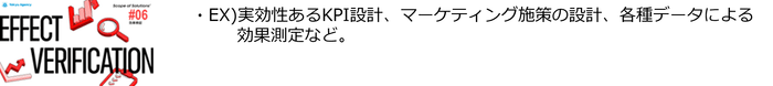 #6「効果検証」ソリューション