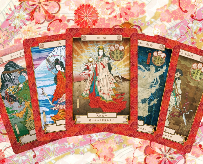 持田 大輔氏デザインの八百万の神様カードは全国全国3万個販売