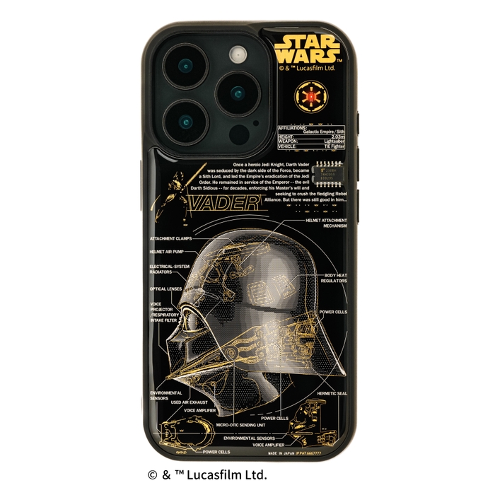 FLASH Darth Vader 基板アート iPhone 16Pro ケース
