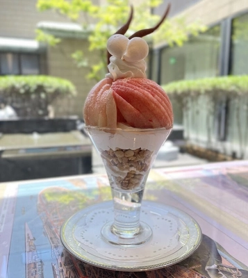 北九州・千草ホテル発“うきはの桃”を贅沢に使った 進化系パルフェ、今年も期間限定で7月7日から登場！