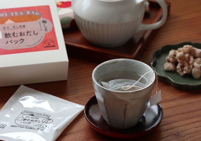 日々、だし生活 飲むおだしパック 梅しそ