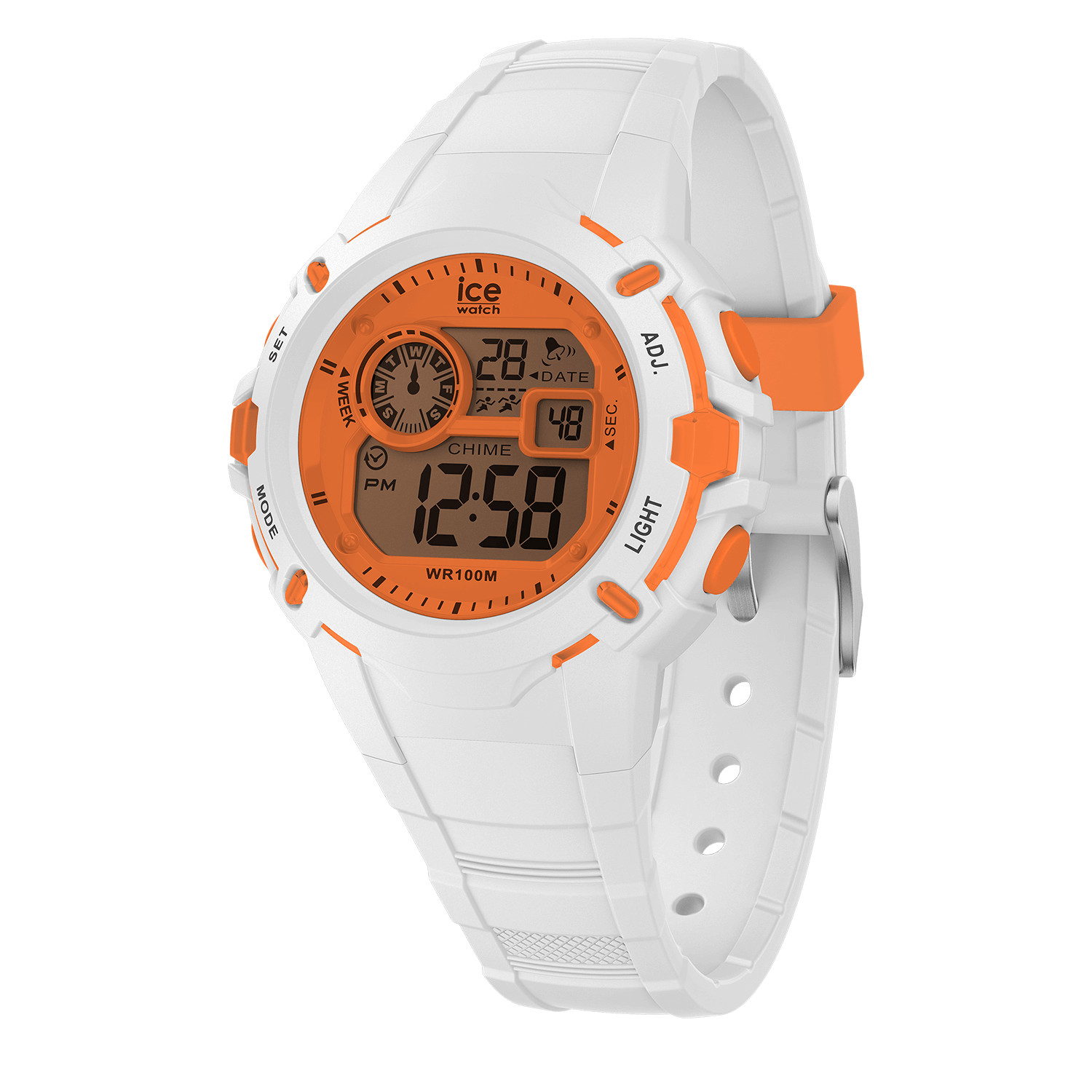024002 White Orange