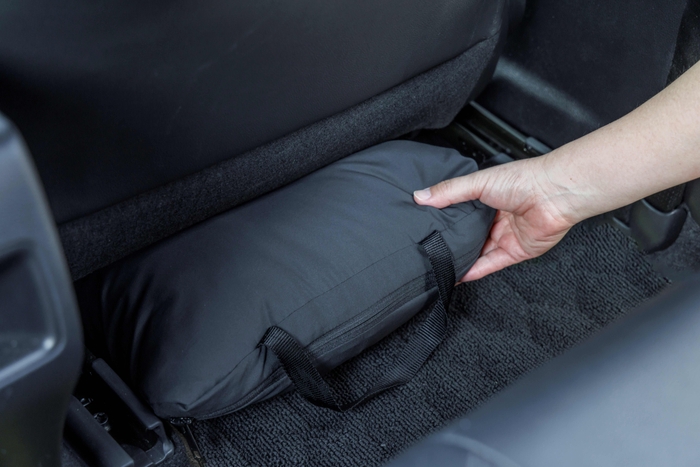 35cm×40cmのコンパクトさでどこでも収納できる