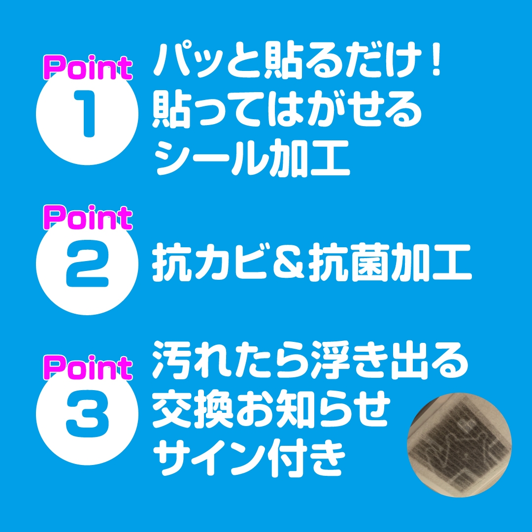 ホコリとりフィルターおすすめPOINT