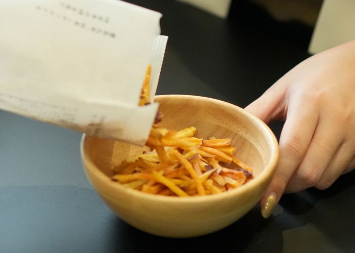 シルクスイート芋けんぴ　430円(税込)