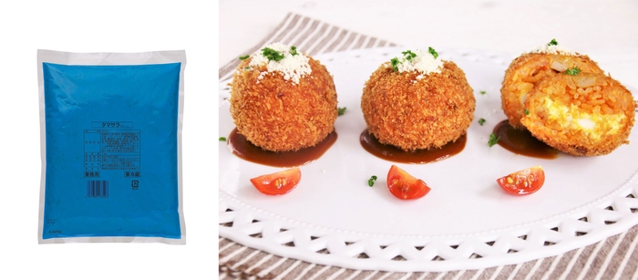 (商品名)タマサラ(TM)／(メニュー名)オムライスコロッケ