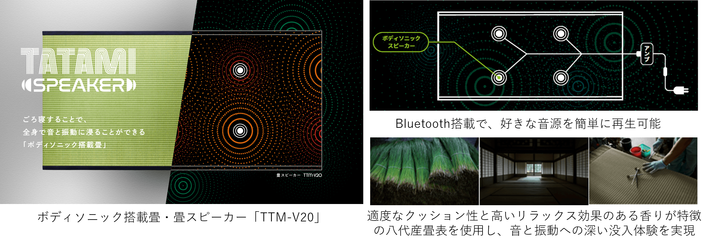 TATAMI SPEAKER活用シーン