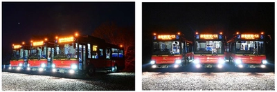 ―3色の織りなす夏夜の六甲山― 六甲山上バス「夜間撮影会」の開催について