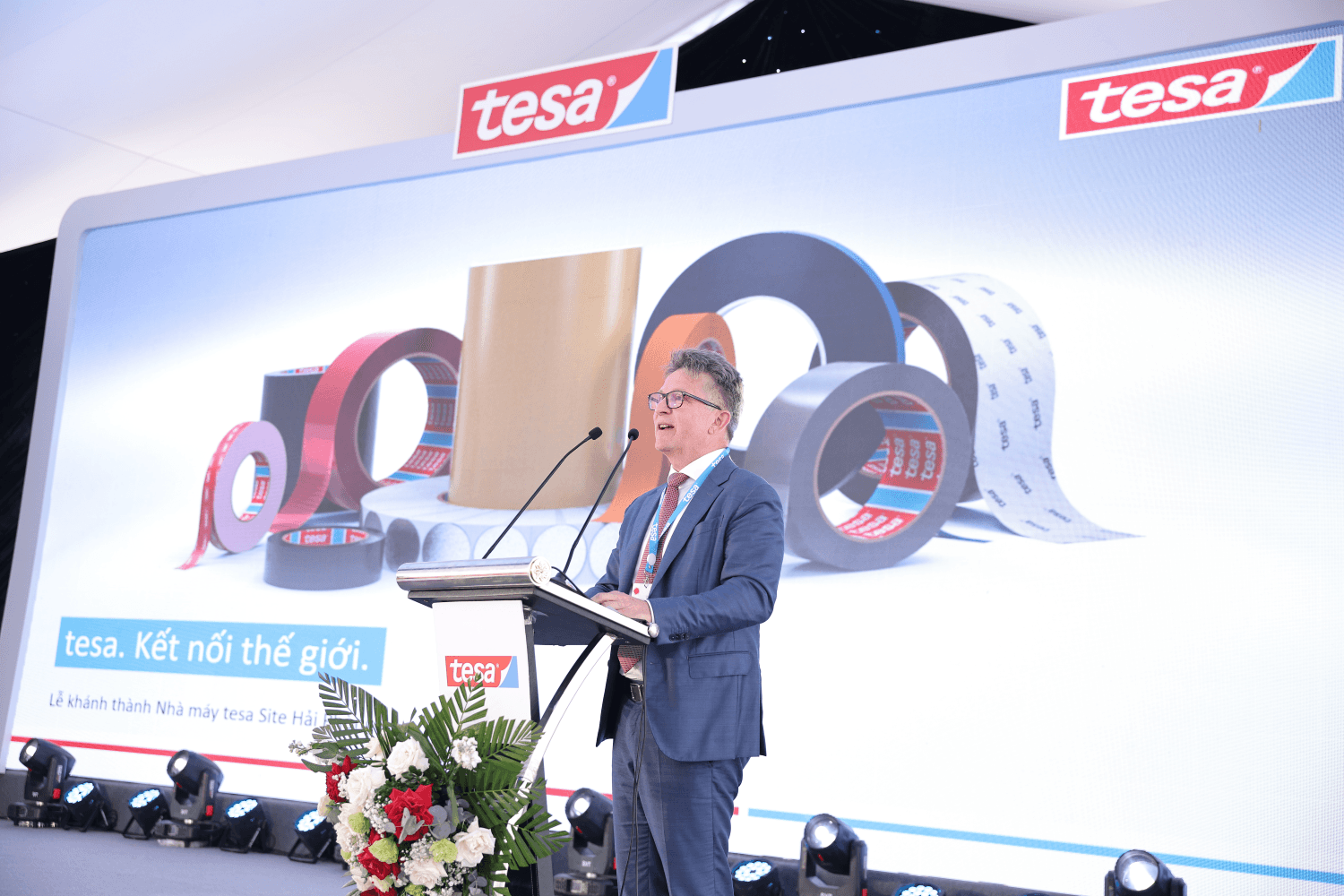 tesa SE(グローバル本社) CEO Dr. Norman Goldberg