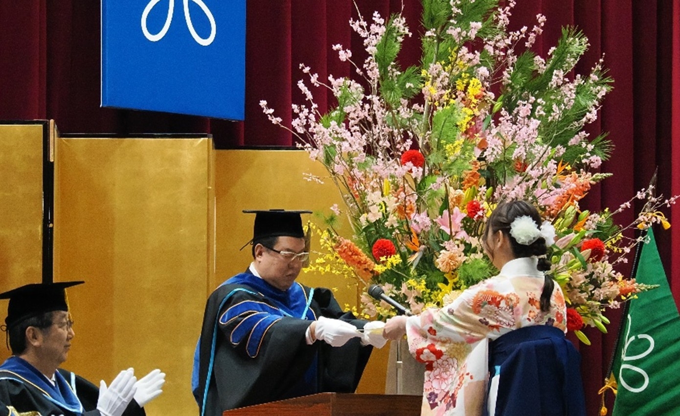 令和5年度(2023年度)卒業式の様子