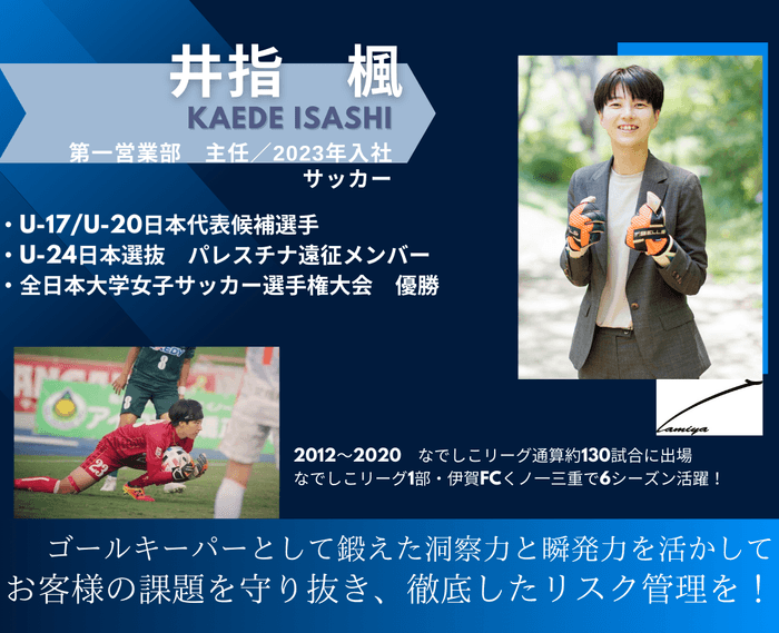 タミヤホーム第一営業部 井指 楓プロフィール