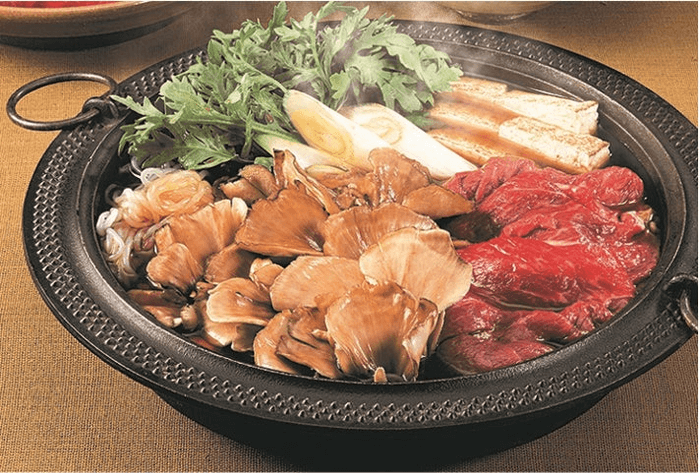 雪国まいたけ極のすき焼き