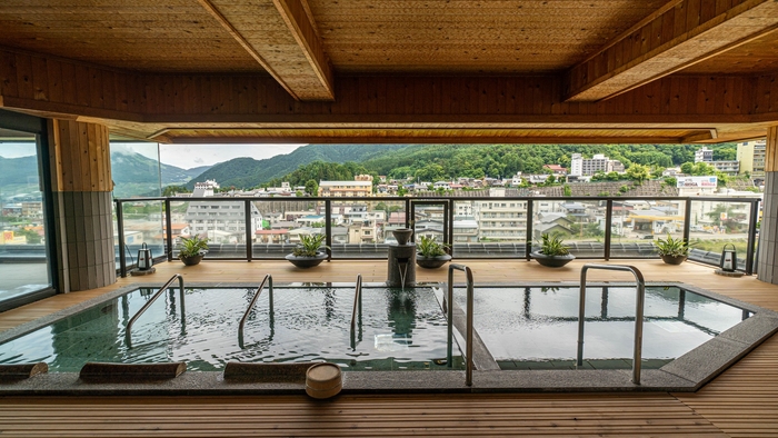 旅館あぶらや燈千 大浴場