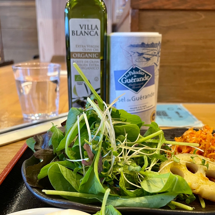 ランチのサラダ