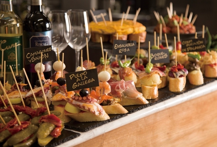 Bar&Tapas Celona:ピンチョス(一例)