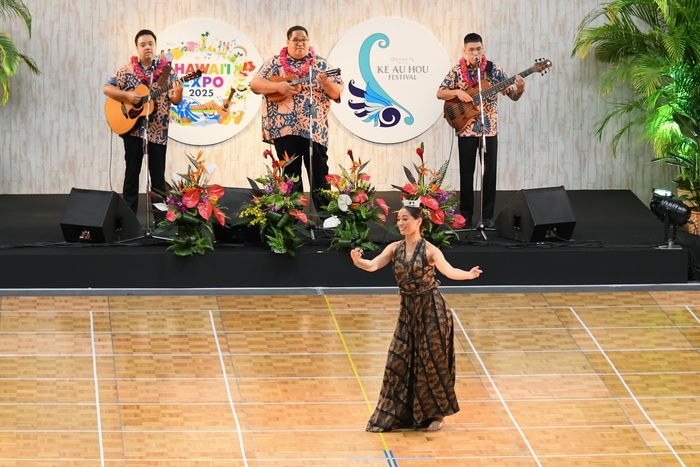 Keauhou with ミスハワイ2024 ライブステージ