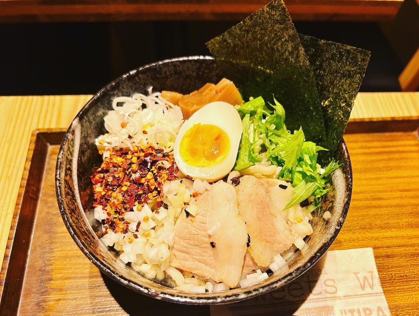 黒油そば