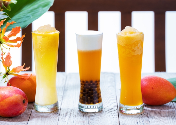 夏季限定!マンゴーのアレンジティー