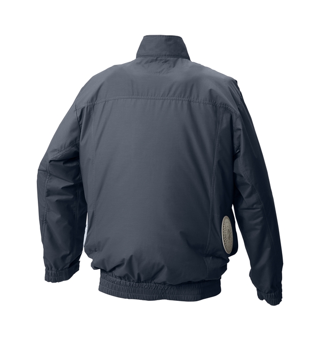 AR12003 スタンドカラーブルゾン後ろ