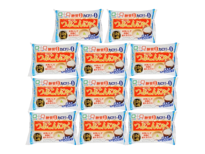 糖質0つぶこんにゃく150g×11袋クリアパック入り