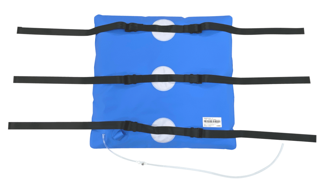 サージカルソフトホルダー(側臥位用)裏面