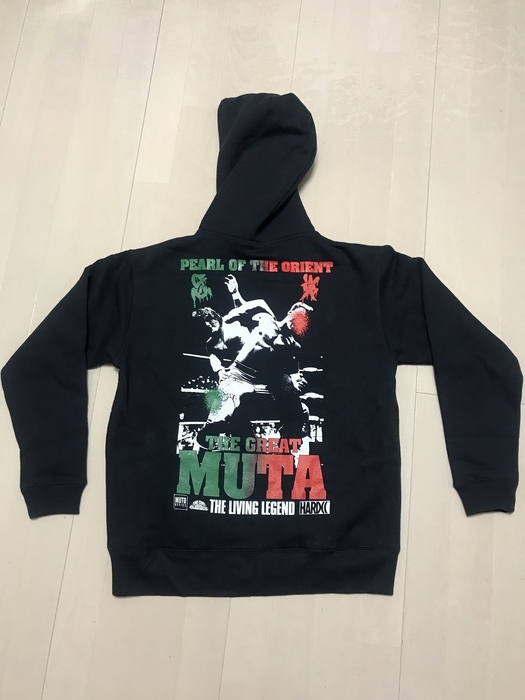 ZIPパーカ(コブラ・ネイビー)*武藤敬司オフィシャルショップ限定版 バック