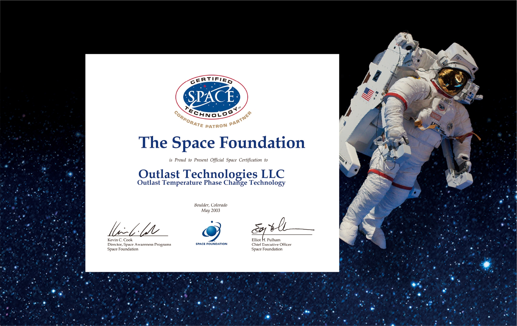 アウトラストのマイクロカプセルコーティング