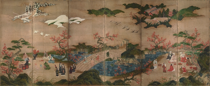 国宝 観楓図屏風 出典:国立文化財機構所蔵品統合検索システム( https://colbase.nich.go.jp/ )