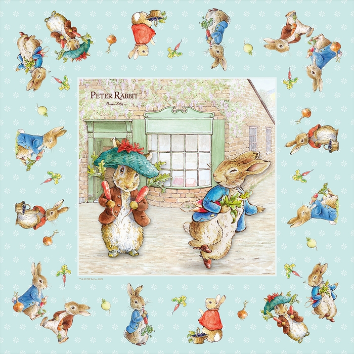 【撥水ふろしき ブルー】