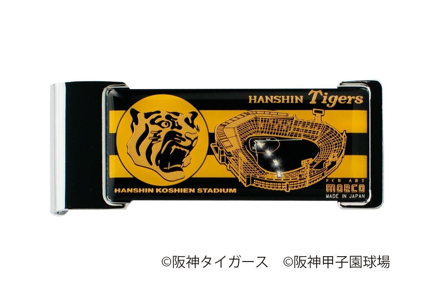 FLASH 阪神タイガース 基板アート ICカードクリップ フラッシュ