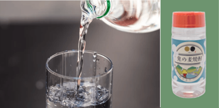 「鬼の麦焼酎 20度 カップ 200ml」