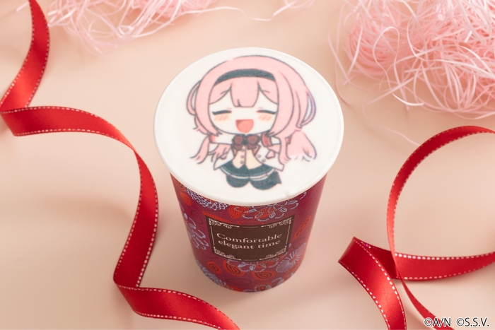 サンゴちゃんラテ