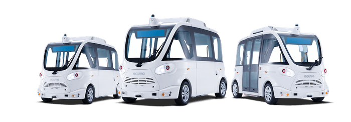 図2．自動運転EVバスイメージ