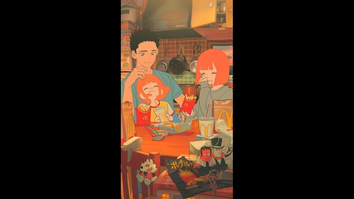 フィルム部門B 日本マクドナルド/夜マック/特別じゃない、しあわせな時間。