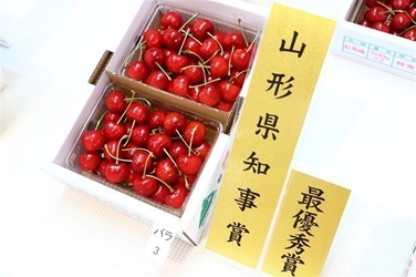 山形県さくらんぼ品評会受賞商品を限定販売！ 特別な逸品「佐藤錦」「紅秀峰」がＪＡタウンのショップ 「小さなＹＡＭＡＧＡＴＡマルシェ」に登場！